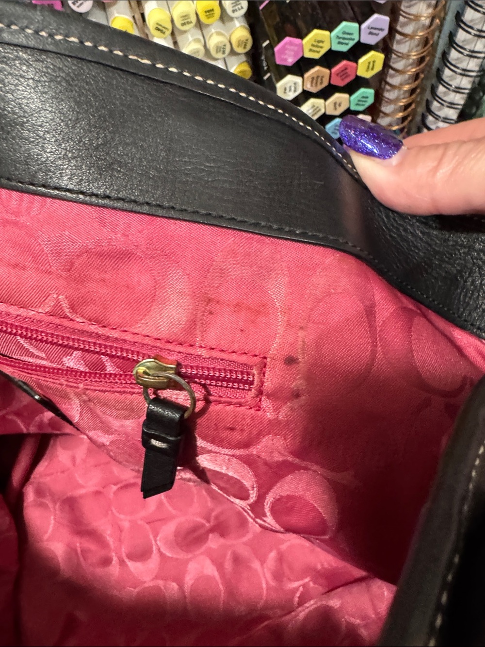 Coach Legacy GiGi Tote - Picture 12 of 16